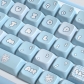 Sick Cat 104+34 / 54 MDA Profile Keycap Set Cherry MX PBT Dye-subbed for Mechanical Gaming Keyboard